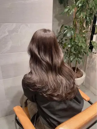 ロング 似合わせ/レイヤー /顔まわり/池田歩樹のヘアスタイル