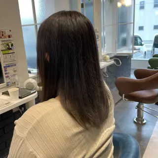 ミディアム カラー TELAHAIR 副代表 菊池謙のヘアスタイル