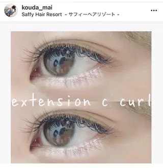 ショート カラー パーマ ヘアアレンジ メンズ キッズ ネイル マツエク・マツパ Saffyハリウッド トリートメント◎のヘアスタイル