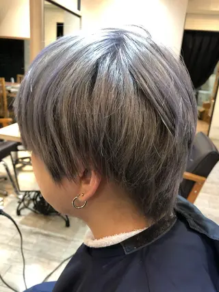 ショート カラー メンズ 柏/春日竜次 /髪質改善縮毛矯正のヘアスタイル