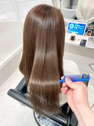 カラー 髪質改善 ヒデのヘアスタイル