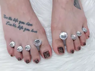 ネイル 【Eclat エクラ】nail&beauty所属・Eclat〔エクラ〕 MOEKA𝜗𝜚*のネイルデザイン