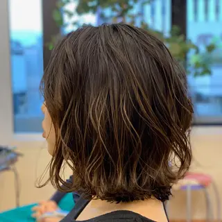 ショート カラー 加藤 雄大のヘアスタイル