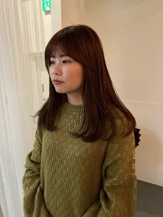 ロング 原 瑞希のヘアスタイル