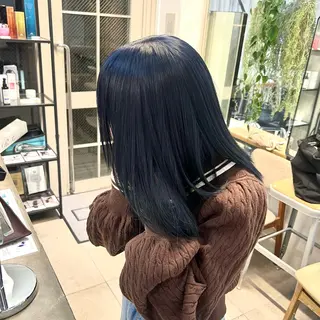 ミディアム Lomalia もえかのヘアスタイル