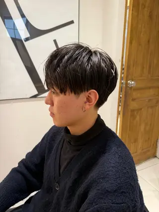 ショート メンズ 艶髪/ロングモデル 募集🫧terukaのヘアスタイル