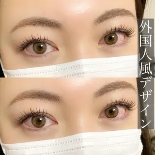 マツエク・マツパ Fleur フルールのマツエク・マツパデザイン