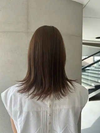 カラー レナ🧸🤎 アメリシュシュのヘアスタイル