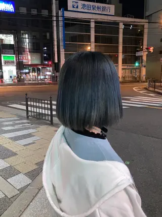カラー ナルセナツキ 👾ハイトーンのヘアスタイル