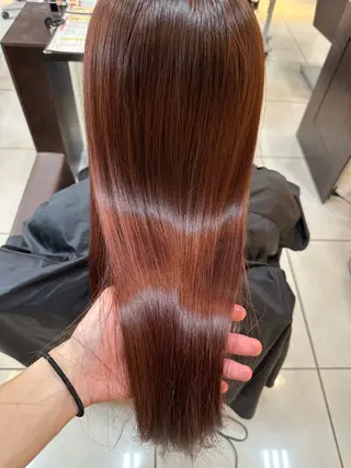 ロング カラー 海外風パーマ 健人のヘアスタイル