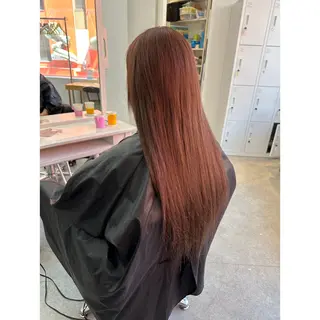 ロング 韓国ヘア×ハイトーン AYA💫のヘアスタイル