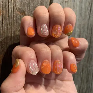 ネイル AOI✩⡱ y2kネイルのネイルデザイン