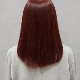 ミディアム The Apartment of Solon Citta 船橋609所属・髪質改善/縮毛矯正/ 美髪/個室/ハラのヘアスタイル