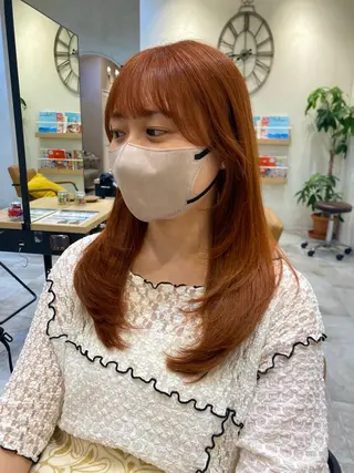 セミロング La Bonheur hair  grace 門前仲町店【ラボヌール ヘア グレース】所属・【L.B.G】 杉本　篤史のヘアスタイル