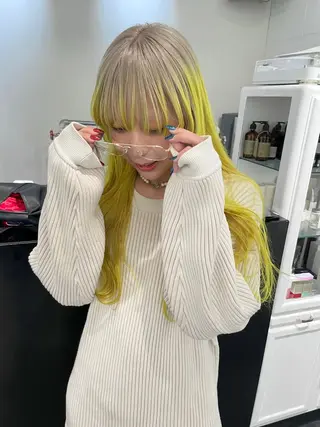 カラー sand 表参道所属・matoi/期間限定 カット無料💟✨のヘアスタイル