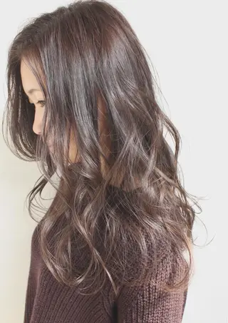 ロング カラー ヘアアレンジ エクステの神様 ▫️原島ユウヤ▫️のヘアスタイル