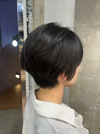 ショート 田内 満里奈のヘアスタイル