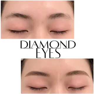 アイブロウ ダイヤモンドアイズ ⭐︎EBIEのマツエク・マツパデザイン