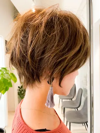 ショート nico所属・秋田 ちさのヘアスタイル