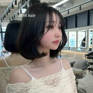 ショート 🫧美髪縮毛矯正🫧 ボブ🎀ひなのヘアスタイル