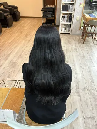 ロング カラー なぎは/暖色・ ナチュラルカラーのヘアスタイル