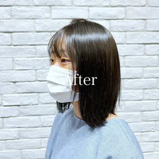 ミディアム カラー レディースヘア💫 加藤たいが🐯のヘアスタイル