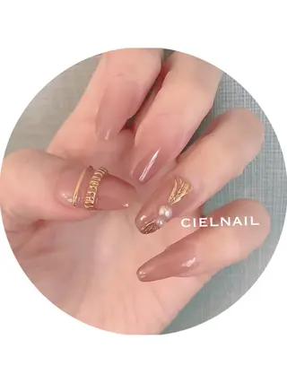 ロング cielnail 祇園のネイルデザイン