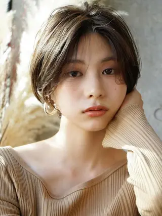 ショート SALOWIN原宿AROA店所属・顔まわり神カット✂︎ 齋藤雄大【表参道】のヘアスタイル