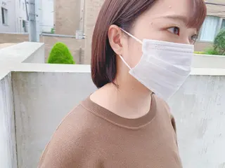 ミディアム カラー タカハシ ハヤトのヘアスタイル