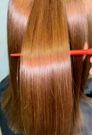 ミディアム カラー 南堀江🌿パーマ Tetsu【テツ】のヘアスタイル