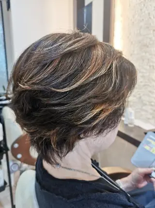 ショート カラー 森下 勝誠のヘアスタイル