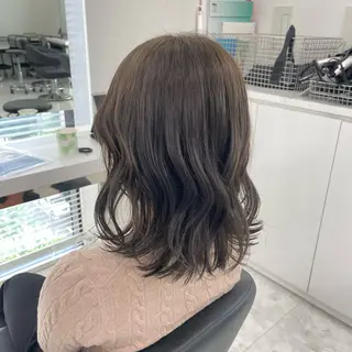 ミディアム 大人っぽ上品🤍韓国 レイヤー🤍ふうがのヘアスタイル