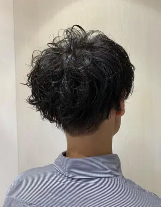 パーマ メンズ 中川 あすきのヘアスタイル