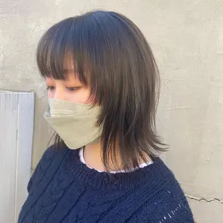 ミディアム 髪質改善/ヘアケア coiiはしもとはなのヘアスタイル