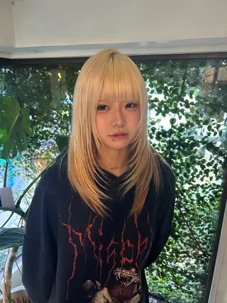 ロング カラー colorlist 🖤SARASAのヘアスタイル