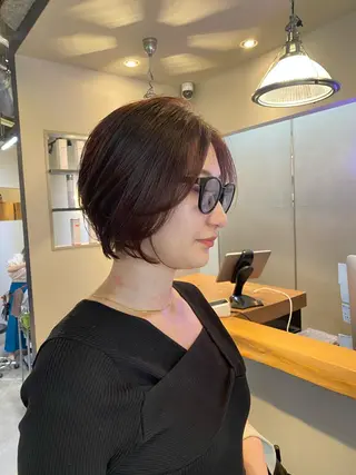 ショート 【博多ハイライトカラ ー】中島啓太のヘアスタイル