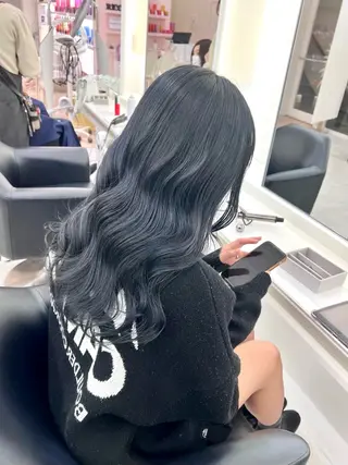 ロング カラー Parve  Mix 🫧梶川虹のヘアスタイル