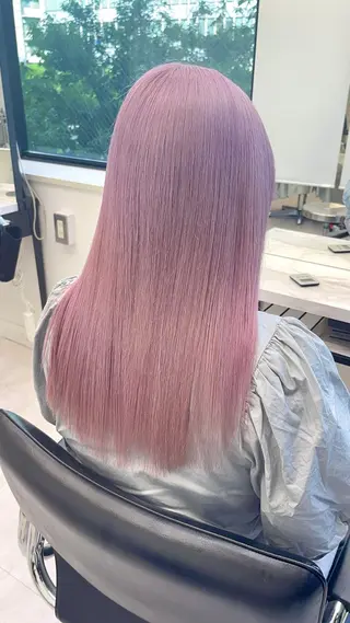 ロング カラー 高島大登/顔周り /レイヤーカットのヘアスタイル