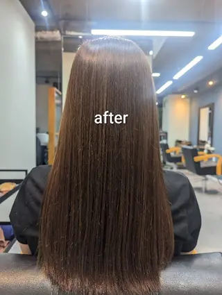 スパニスト 中川のヘアスタイル