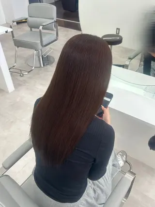 ロング 武田 唯来のヘアスタイル