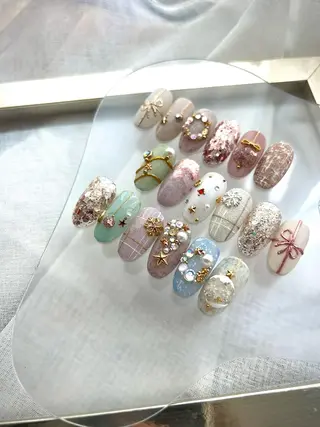 ミディアム yuko （ネイリスト）のネイルデザイン