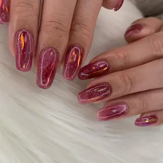 ロング カラー ネイル be-cares beauty(豊川店のネイルデザイン