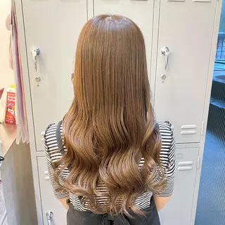 セミロング カラー ヘアアレンジ 🌷愛されヘア🌷 伊藤　万裕のヘアスタイル