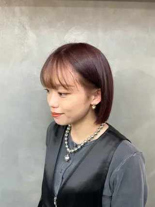 ショート カラー TNB TOKYO所属・Insta 指名 No.1KURUMIのヘアスタイル