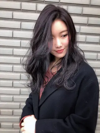 ロング カラー omocha hair salon所属・大嶋 伸吾のヘアスタイル