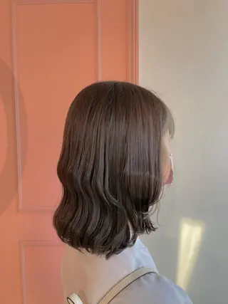 ミディアム 和田 真依のヘアスタイル