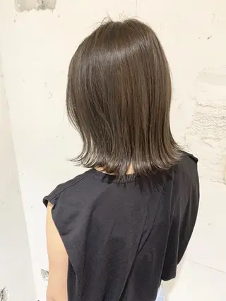 ミディアム カラー 💈平島 拓也💈のヘアスタイル