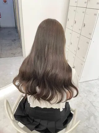 ロング カラー トレンドカラー🩵 羽衣🎀横浜🪄ྀིのヘアスタイル