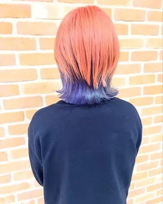 ミディアム カラー set-up所属・SET-UP 友田のヘアスタイル