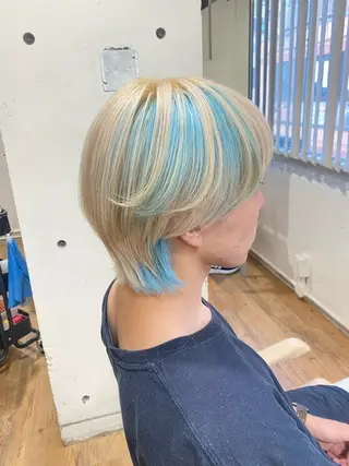 ショート カラー longtemps所属・竹内 柚子のヘアスタイル